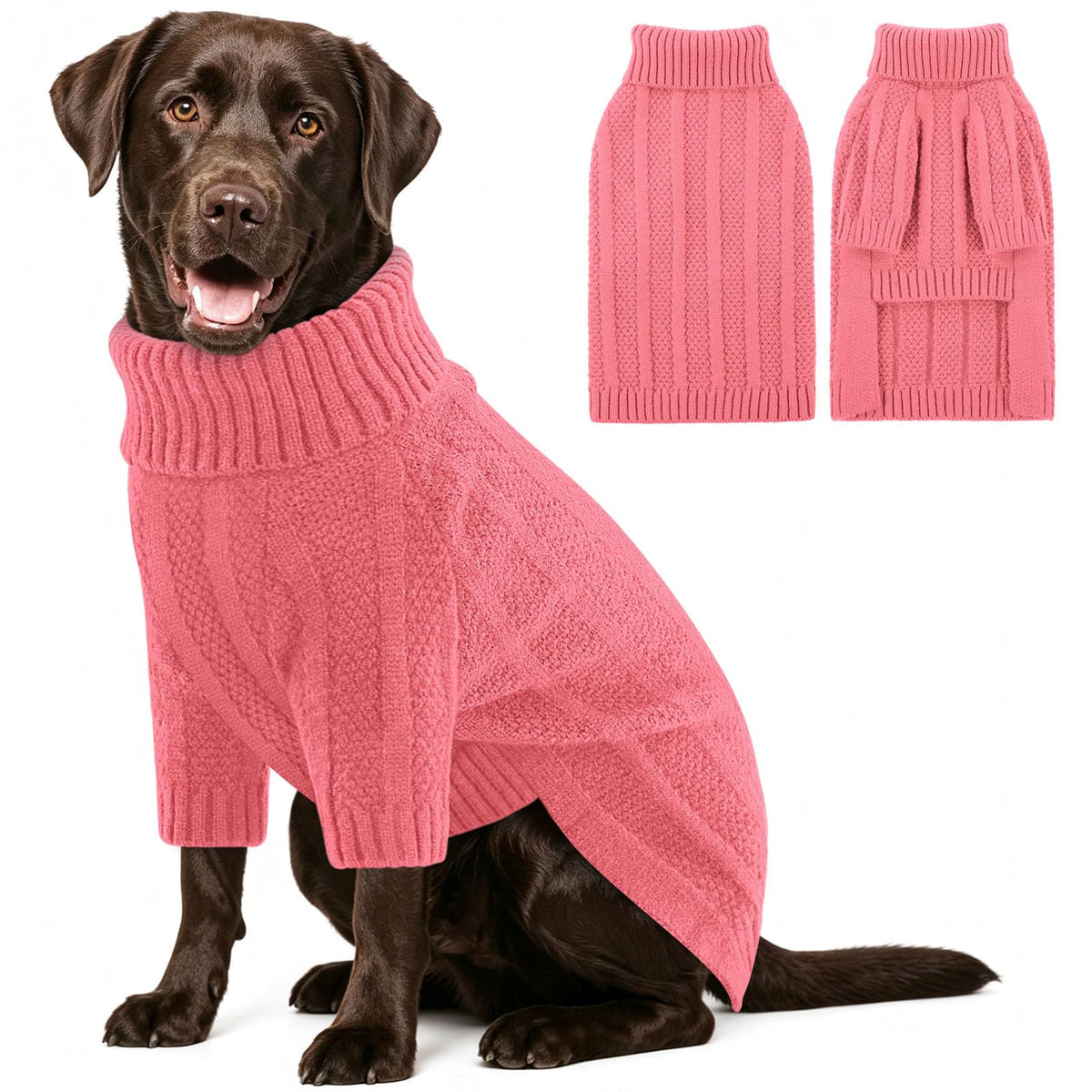 XL Dog Sweater (X-Large / Pink)