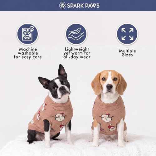 Christmas Knit Dog Sweater (Santa & Rudolph / 3XL)