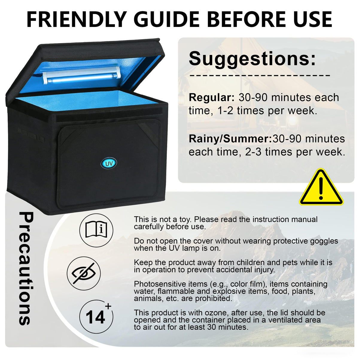 Large UV Sanitizer Box