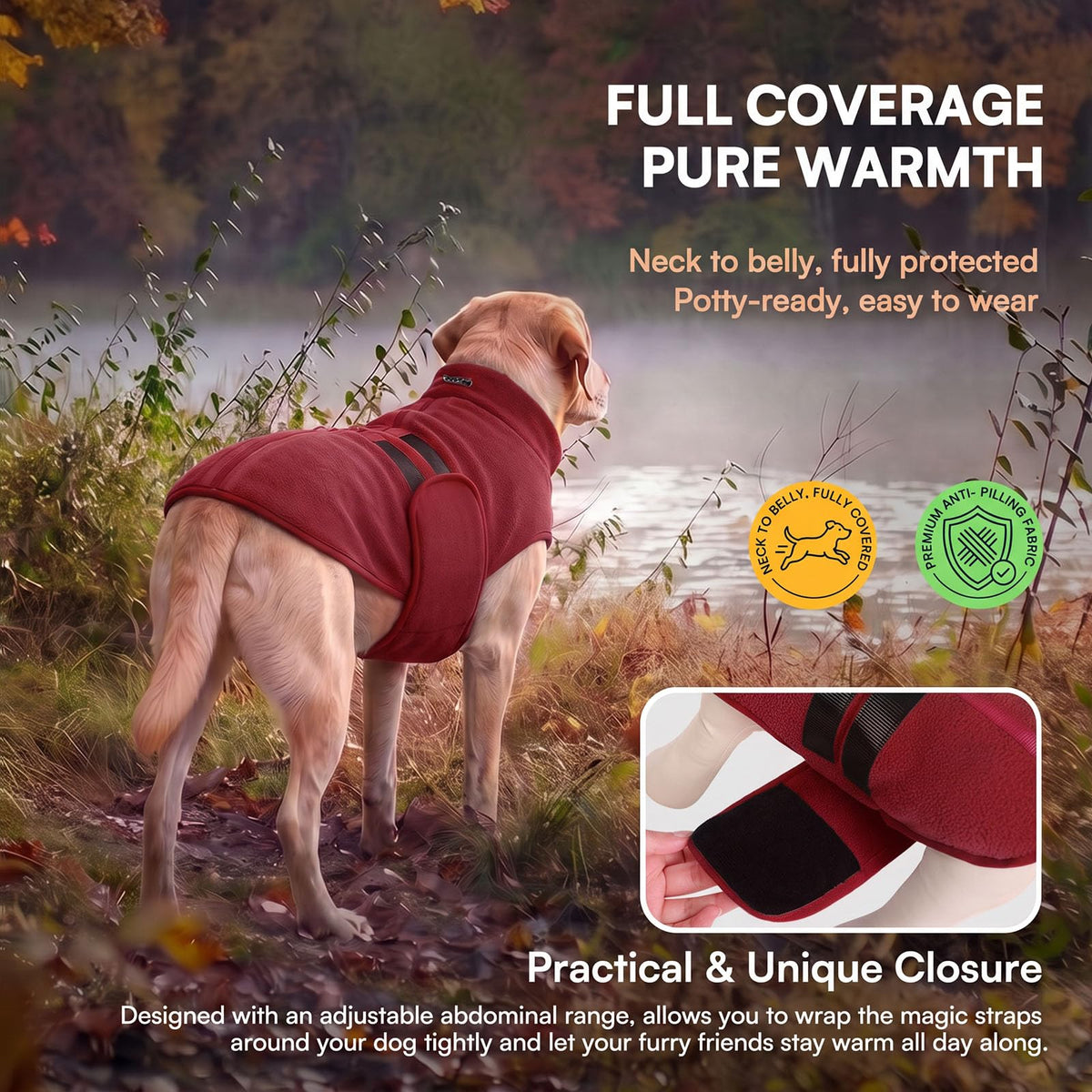 XL Dog Sweater (Burgundy / X-Large)
