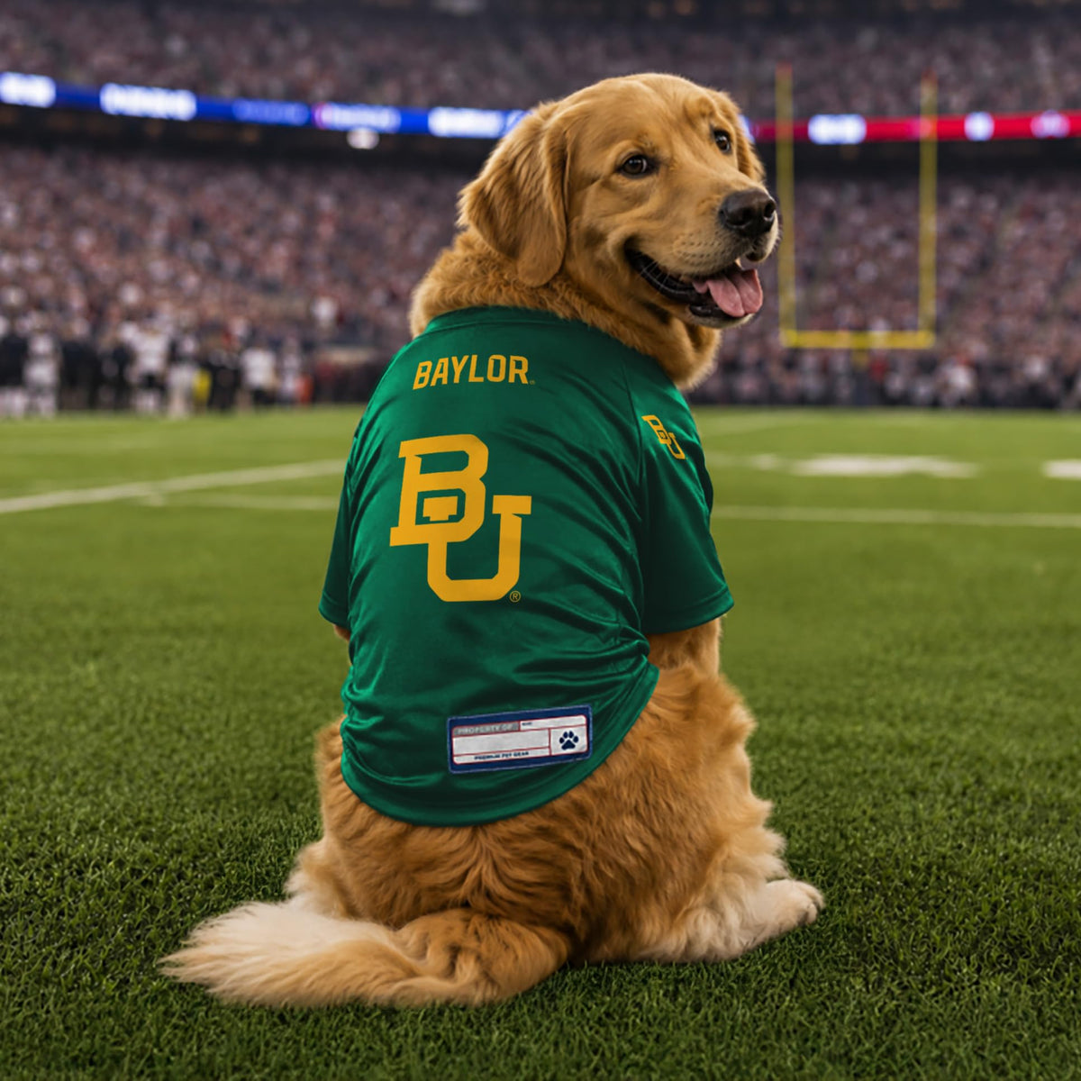NCAA Baylor Bears Stretch Pet Jersey (Baylor Bears / Small)