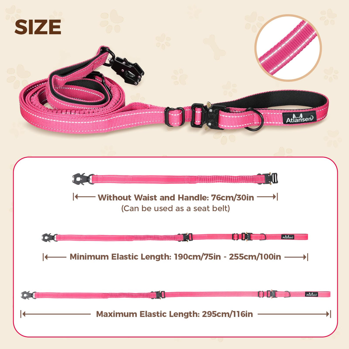 9.7FT Detachable Hand (Pink)