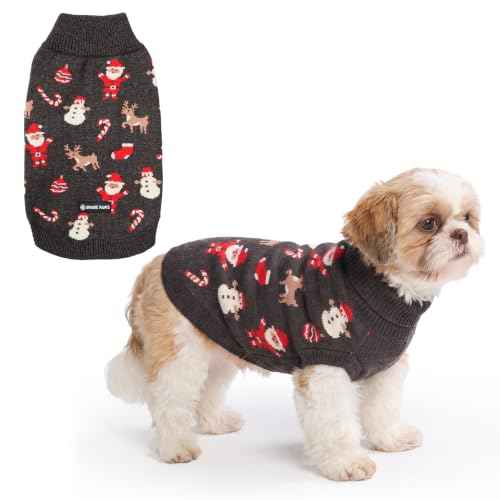 Christmas Knit Dog Sweater (Santa Clause / Medium)