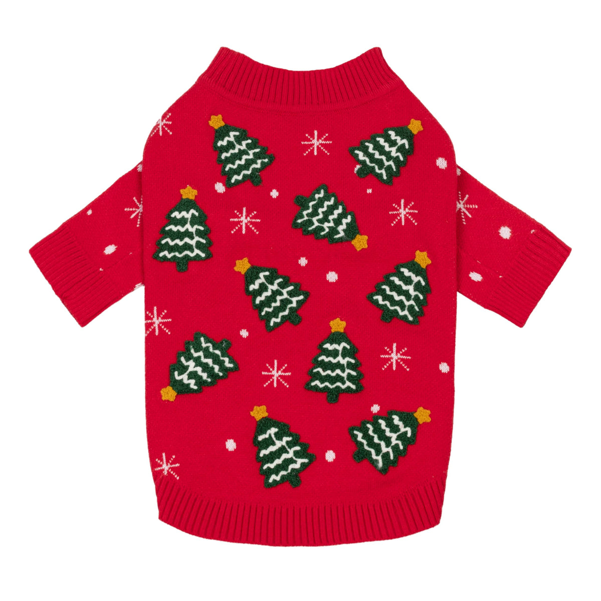 Christmas Tree Dog Sweater (Small / Christmas Tree & Star)