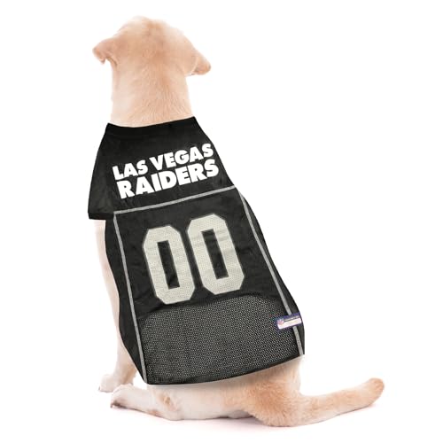 NFL Raiders Dog Jersey (Las Vegas Raiders / XX-Large)