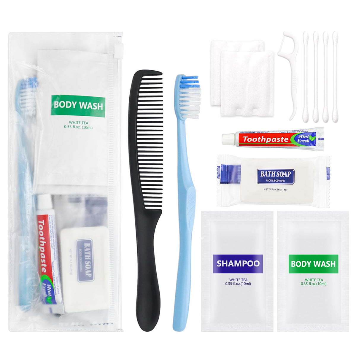 Pack of 25 Basic Toiletry Kits (Pack of 25)