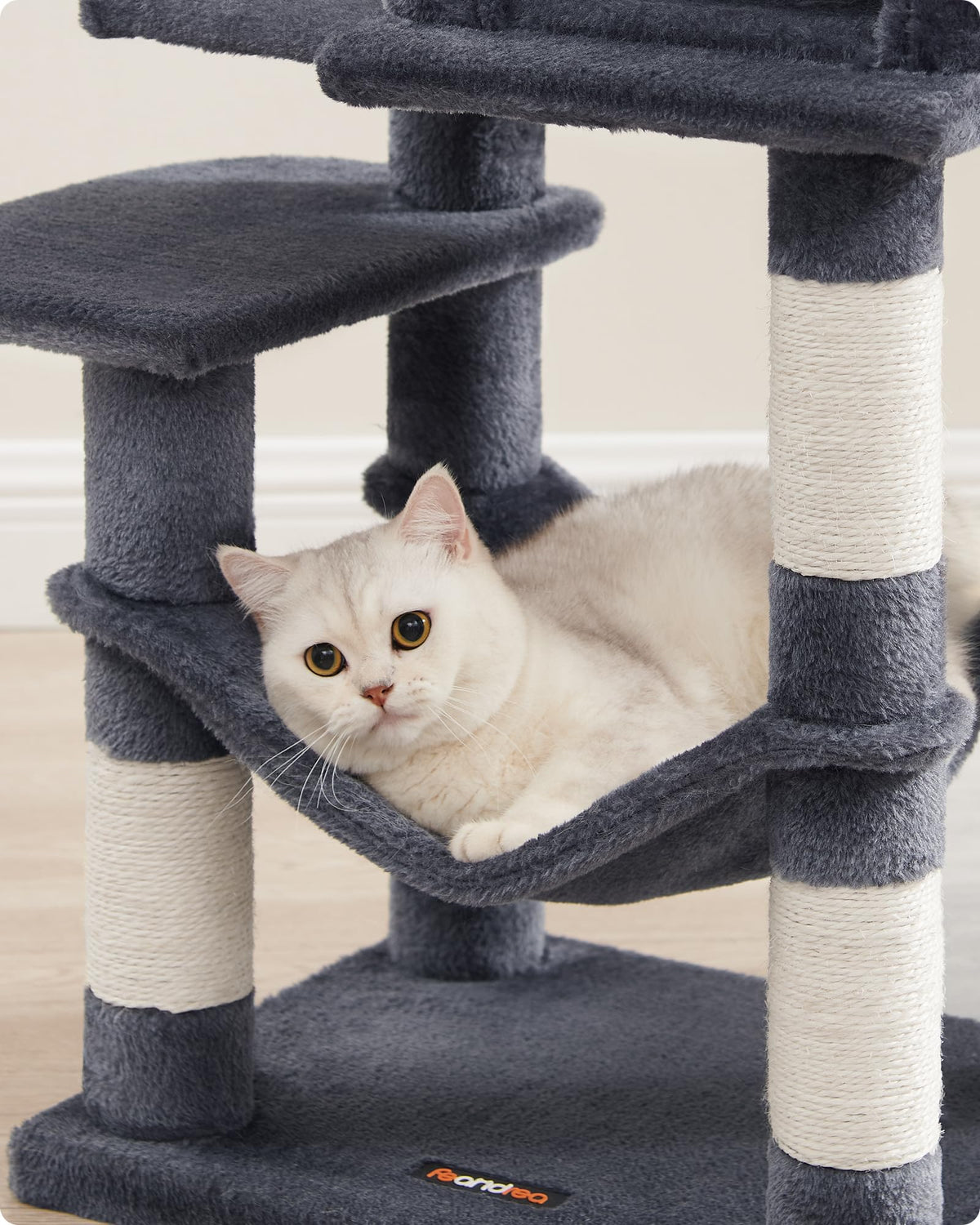 Cat Tree 44.1 (44.1 Inches / Smoky Gray)