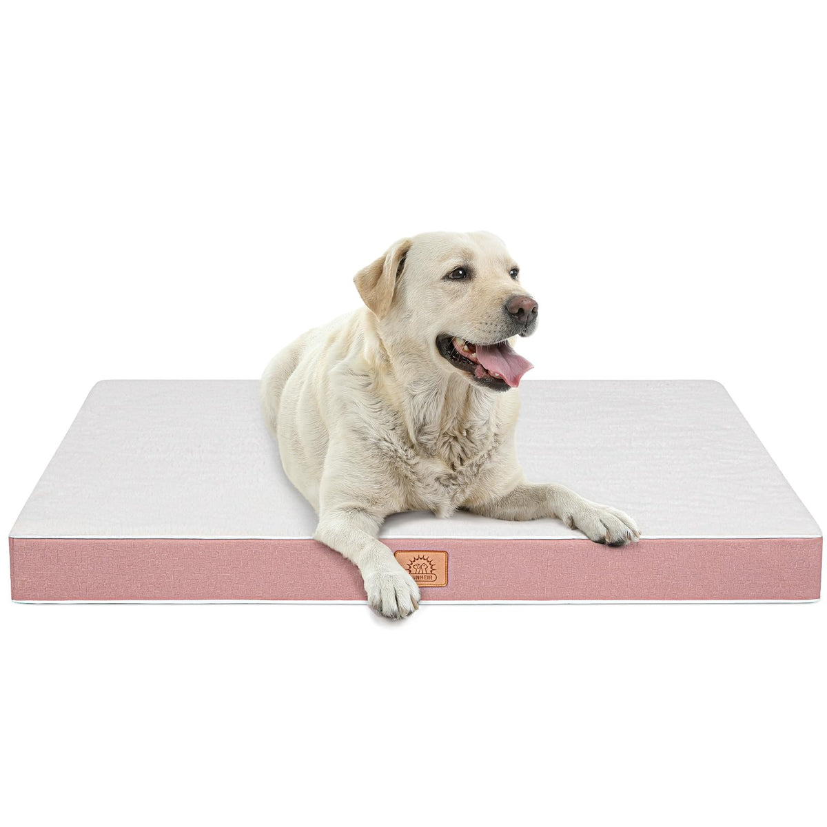 Washable Orthopedic Small Dog Bed (Pink / 24.0"L x 16.0"W x 3.0"Th)