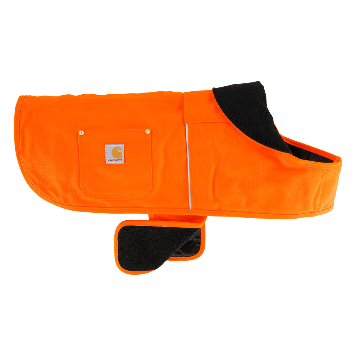 Firm Duck Dog Chore Coat (Hunter Orange/Brass (Reflective Piping) / Large)
