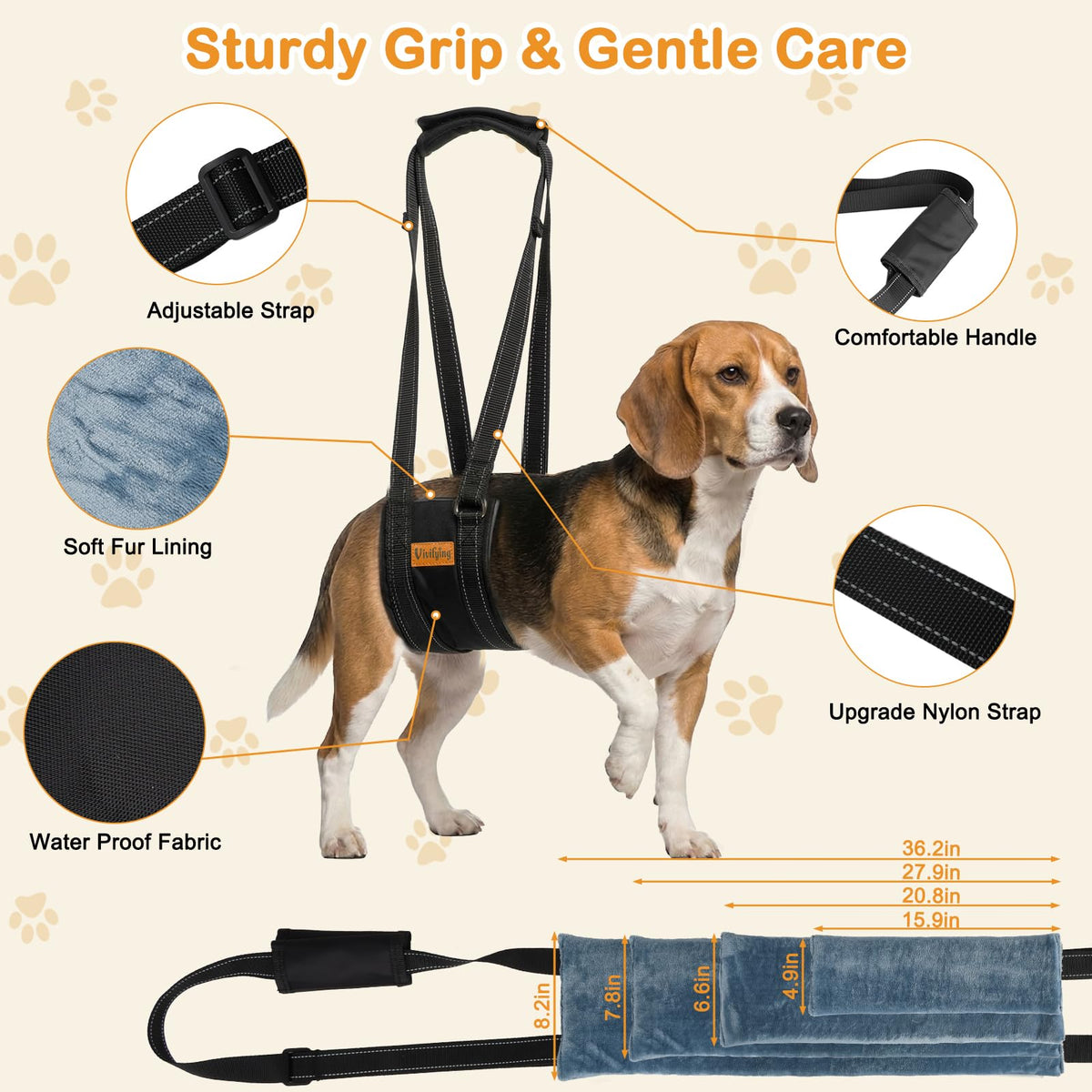 Dog Lift Harness (M)