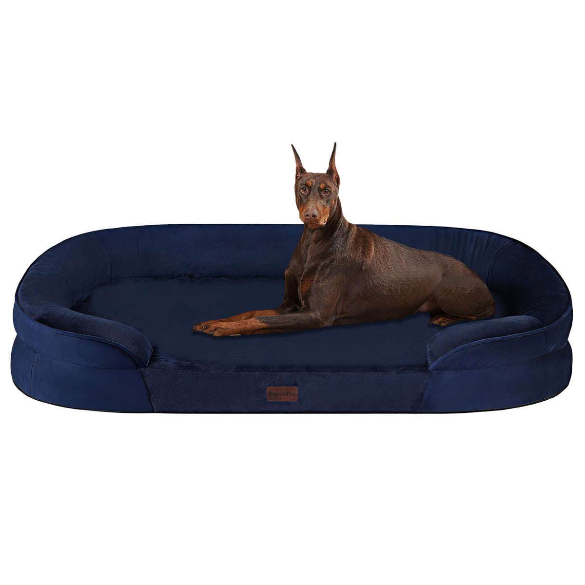 Orthopedic Waterproof XX (Navy Blue / XX-Large(48 x 35.5 x 7.5 inch))