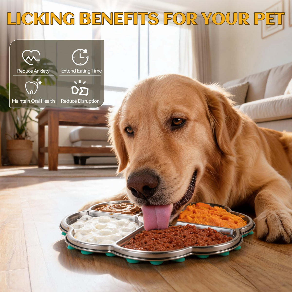 AFP Stainless Steel Lick Mat for Dogs & Cats