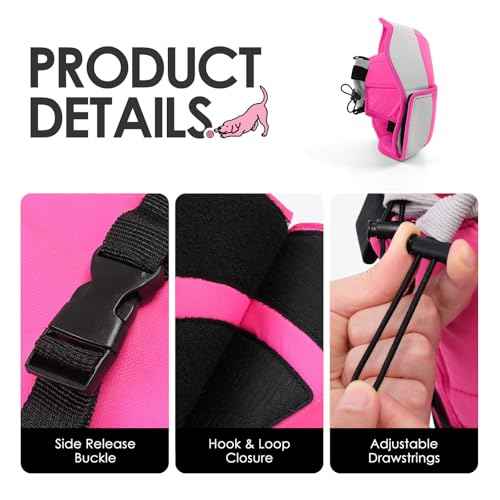 Dog Cones for Medium Dogs (PinkGrey / Medium)