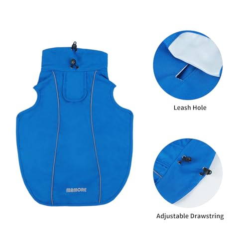 Waterproof Dog Raincoat (Blue / XX-Large(55-77lb))