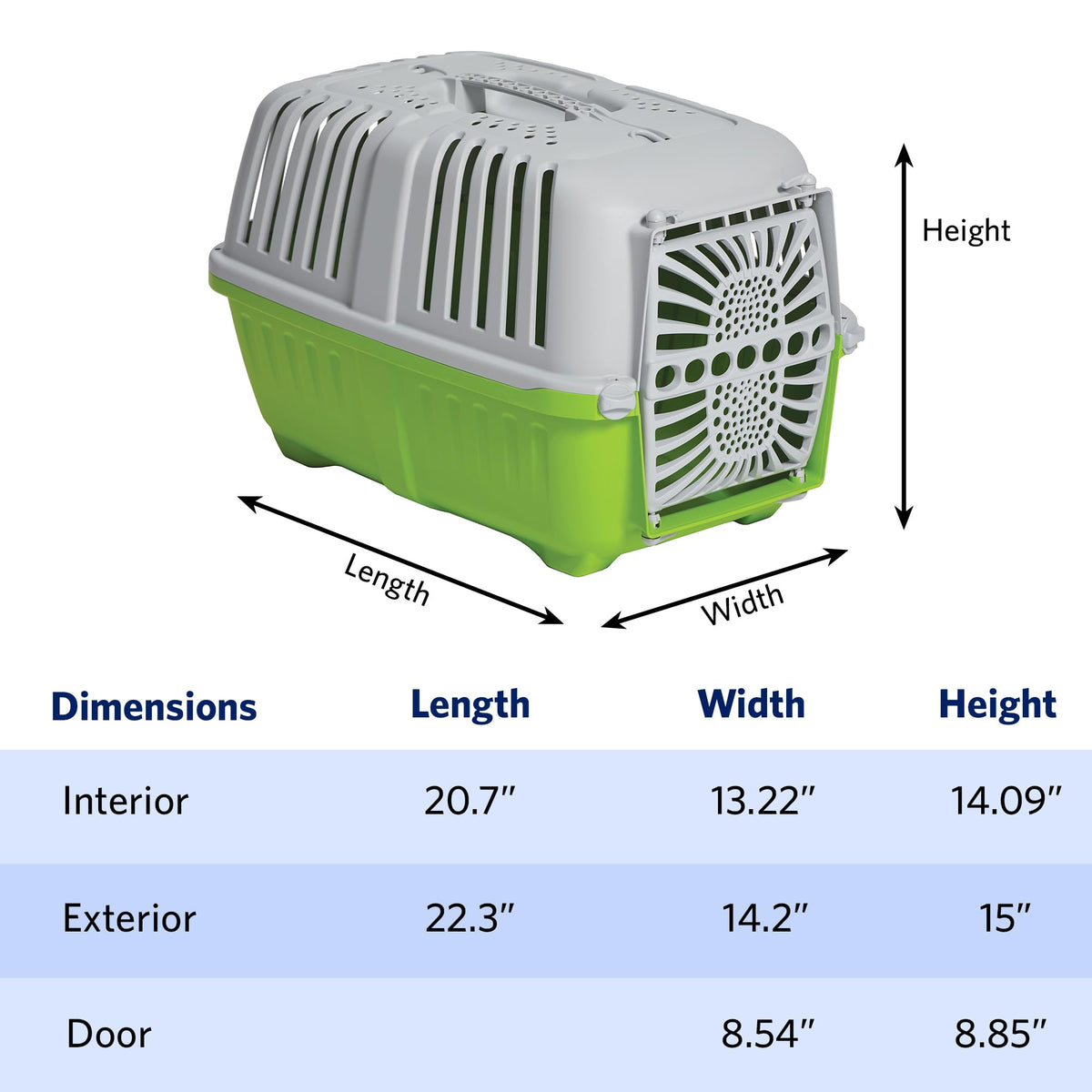 MidWest Homes Spree Travel Carrier (Green)