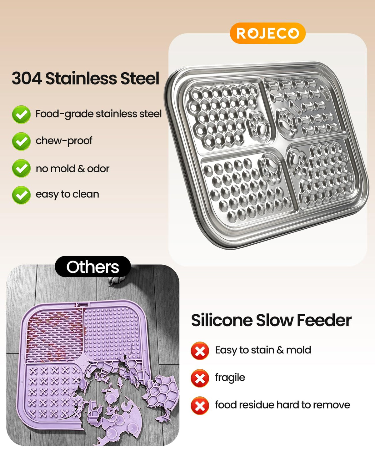 Stainless Steel Lick Mat