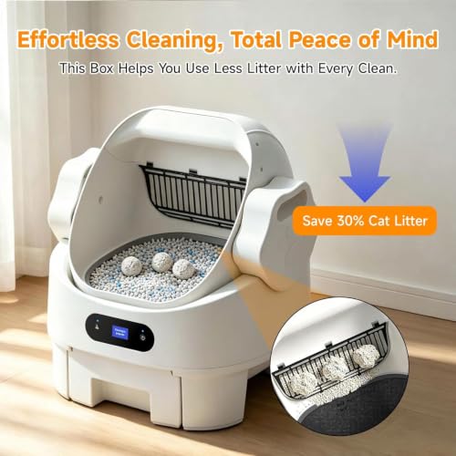 Automatic Cat Litter Box (Automatic-White)
