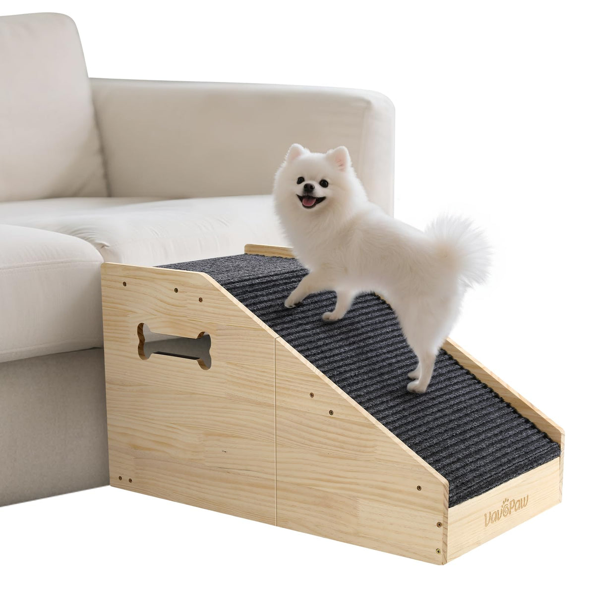 Dog Ramp for Small Dogs with Non (Wood)