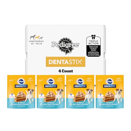 Dentastix Small & Toy Breed Dental Dog Treats (100 Count (Pack of 1))