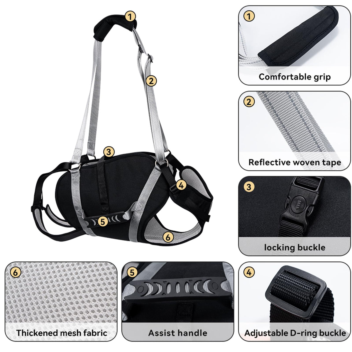 Dog Sling for 44 (XL)