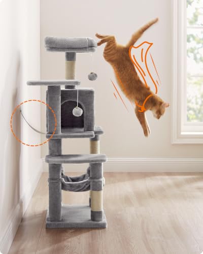 Cat Tree 44.1 (44.1 Inches / Light Gray)