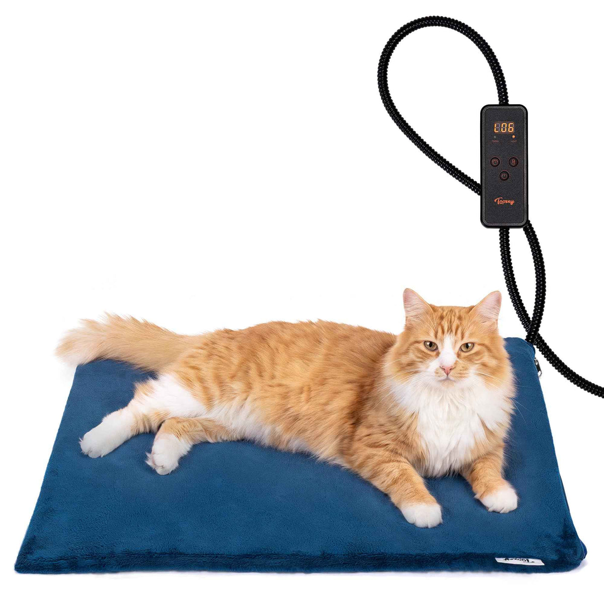 Cat Heating Pad (New Blue / S: 18.0"x 16.0")