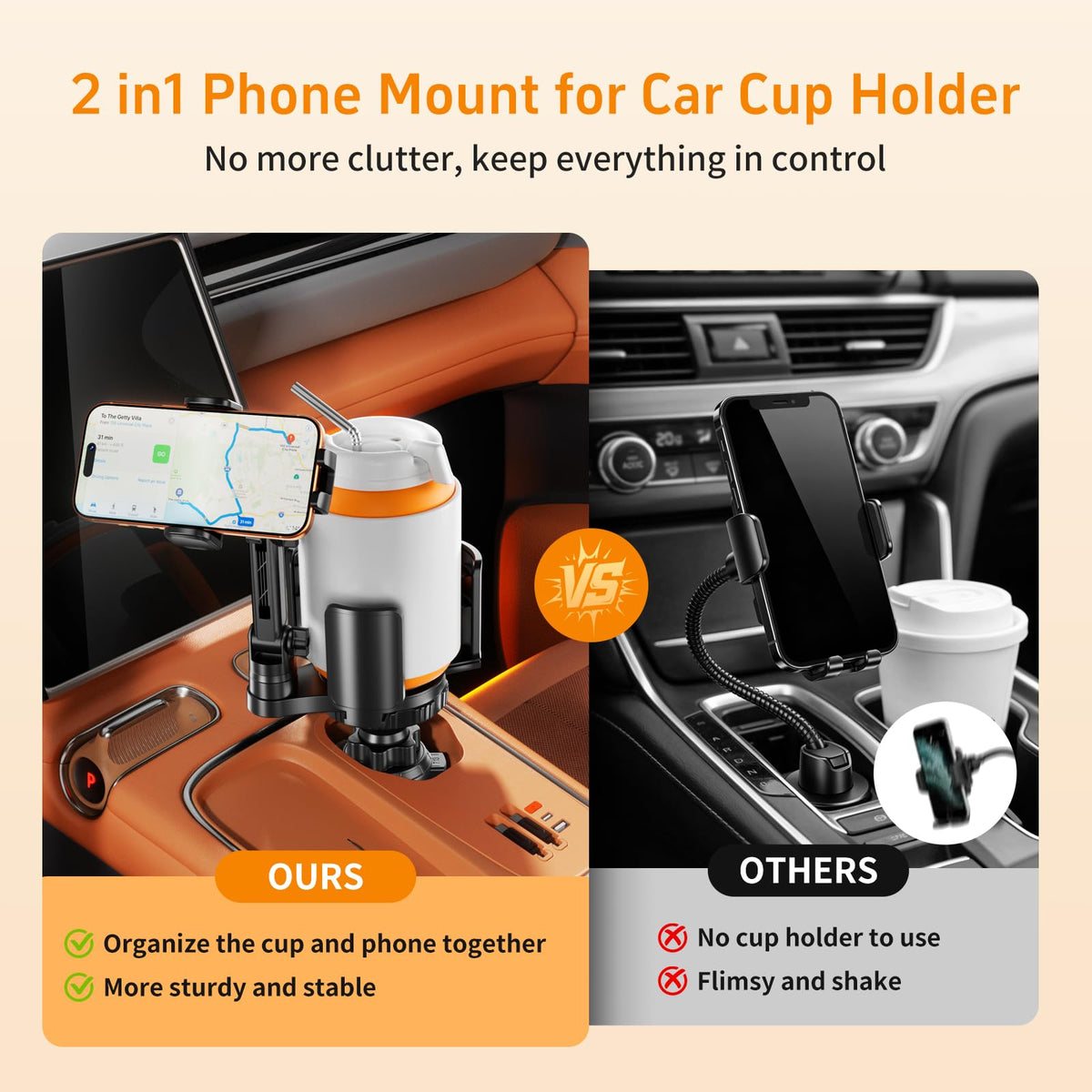 Phone Holders for Your Car (Black)