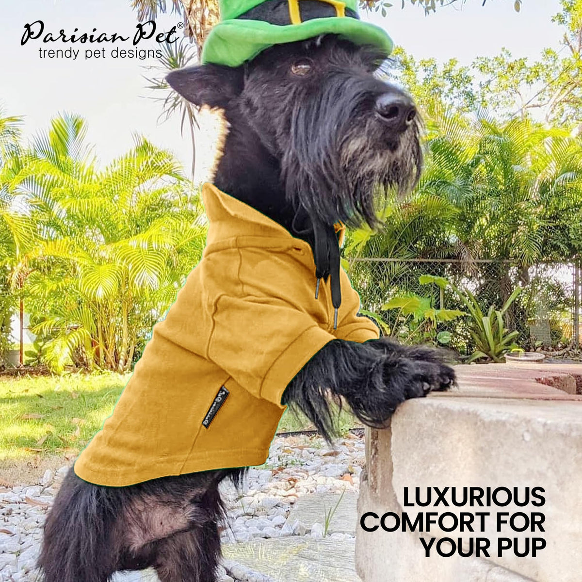 Dog Polo Shirt (XS / Yellow Polo)