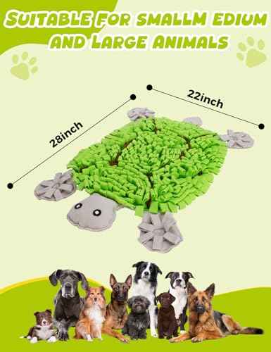 Snuffle Mat for Dogs (green / L)