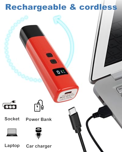 Electric Dog Nail Grinder with 2 Level LED Lights
