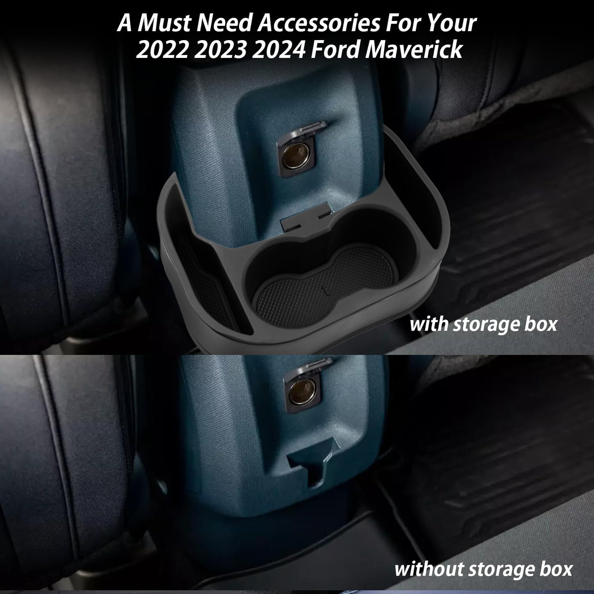 for 2022 2023 2024 2025 Maverick Accessories Cup Holder Expander Insert Organizer Water Bottle Expander Drink Holders 2024 2025 Maverick Seat Rear Cup Holder (2 in 1 Rear Cup Holder)