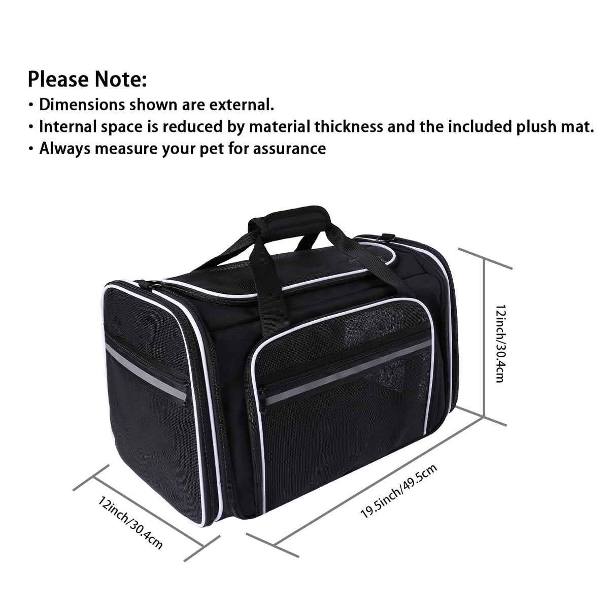 TSA Airline Approved Large Pet Travel Carrier