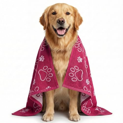 Drytek Dog Towel (Hot Pink)