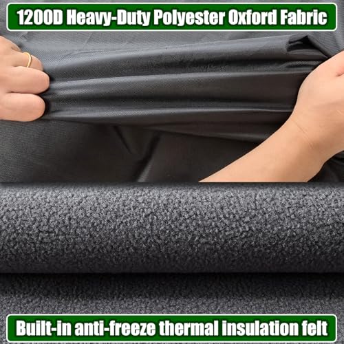 Dog Crate Cover 42 Inch 1200D Built (Black / 42.1"x 28.1" x 30")