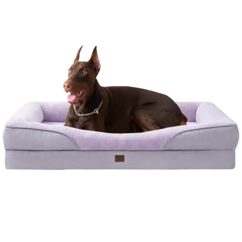 Orthopedic Dog Bed for Large Sized Dog (Purple / 45x35x7.5)