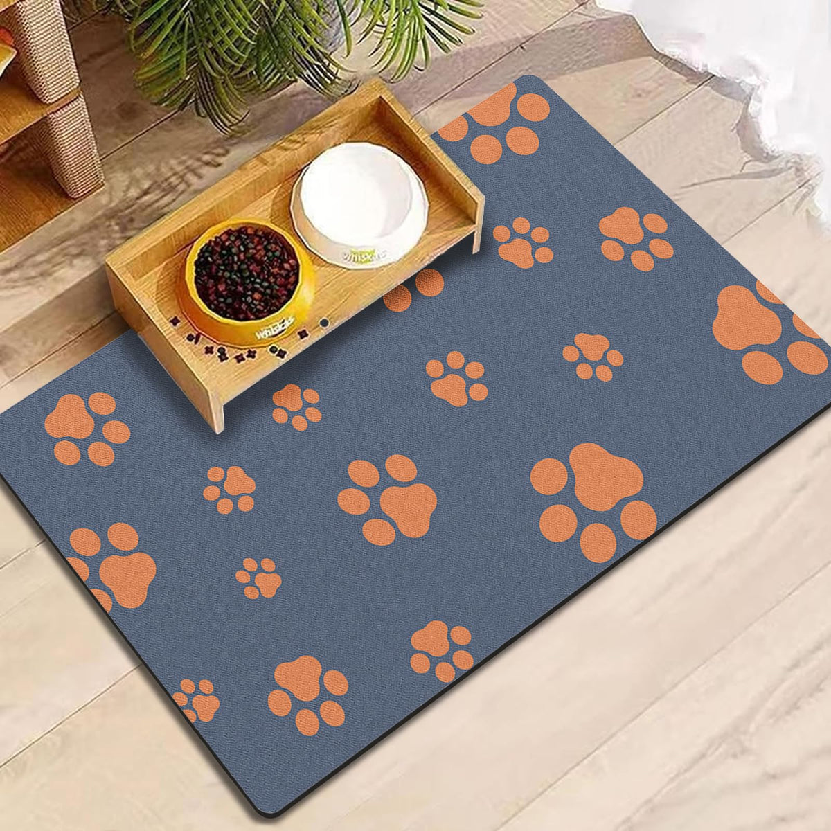 18"×30" Dog Food Mat (Blue / 18"×30")