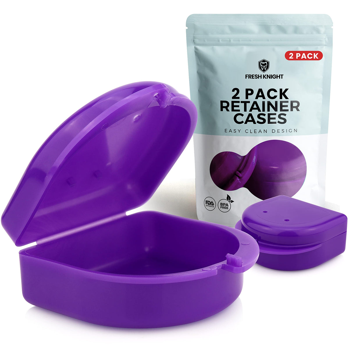 Retainer Case (Purple / 1 Box)