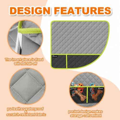 Dog Car Door Protector 2 Pack (gray / 2pcs)