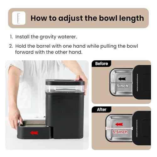 Automatic Dog Water Bowl Dispenser (White / 1.6 Gallon)