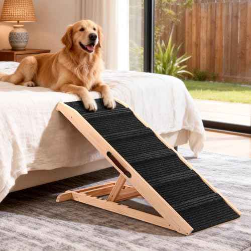 43" Foldable Dog Ramp 6 (M-43"L×16"W×23"H)
