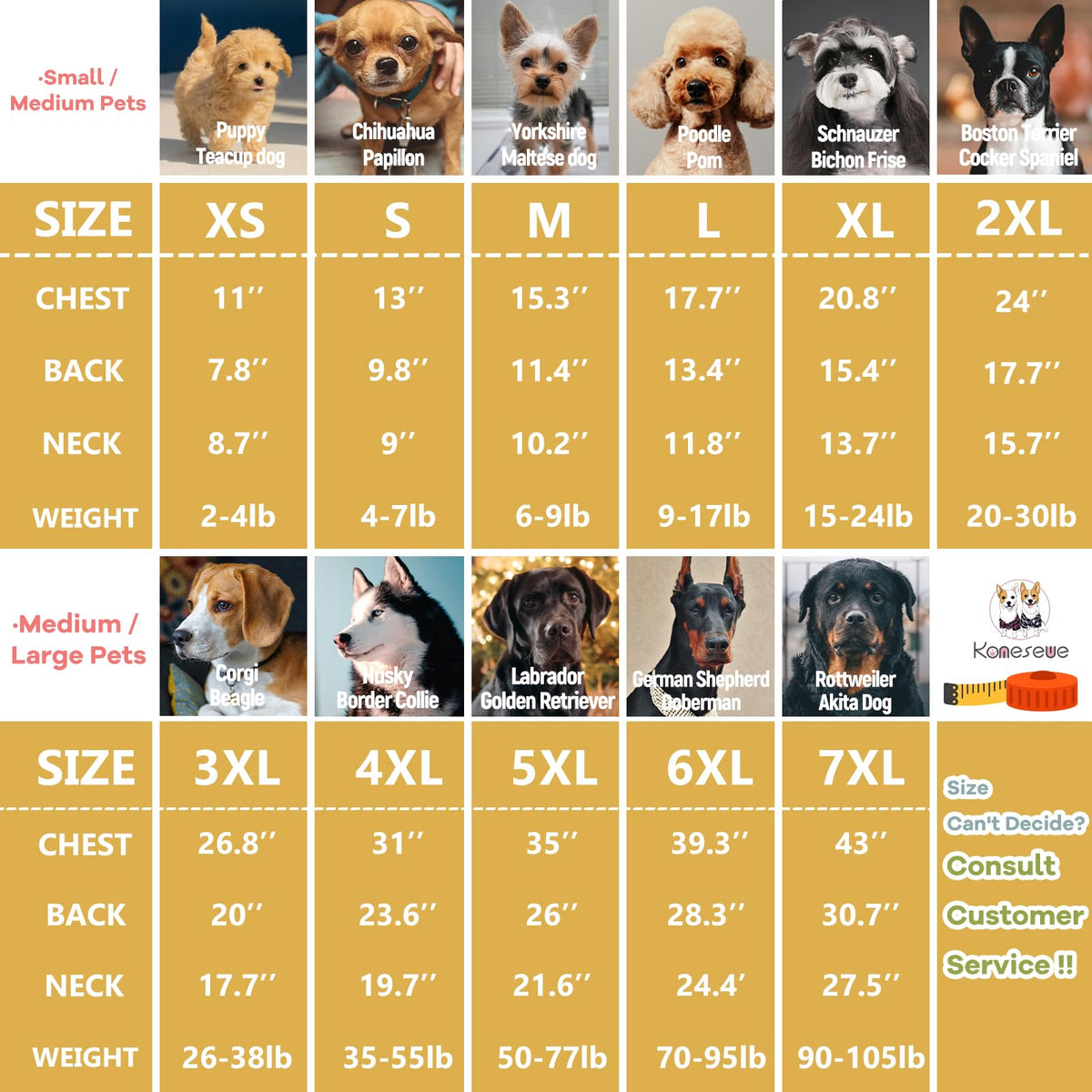 Dog Shirt Plaid Dog Clothes for Medium Large Dogs Boy Girl Soft Pet T (6XL-(70~95lb)-Chest~39" / Yellow)