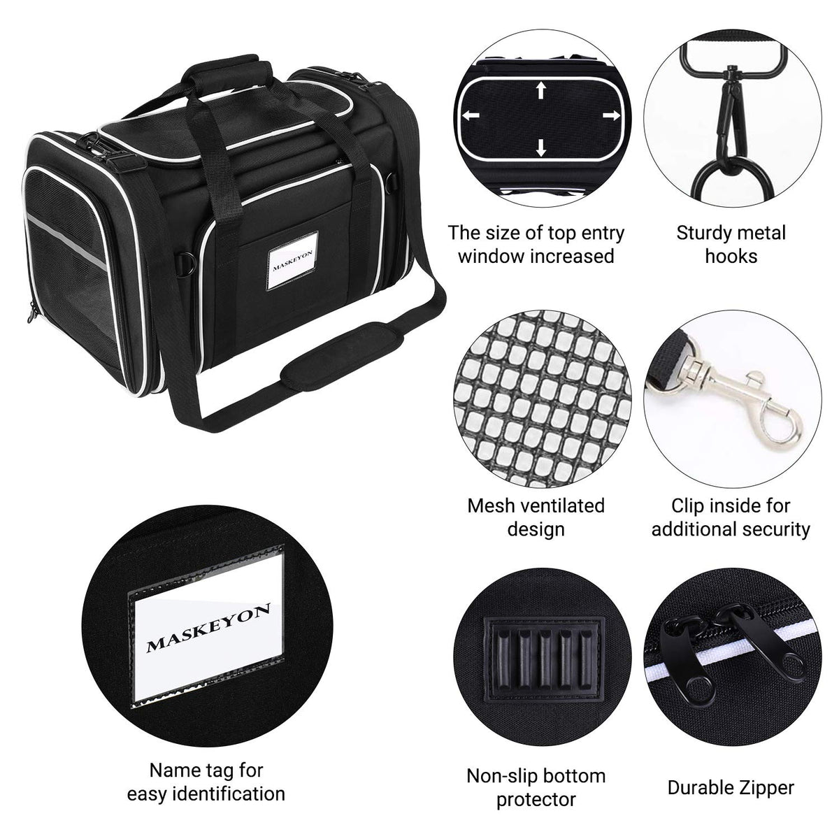 TSA Airline Approved Large Pet Travel Carrier