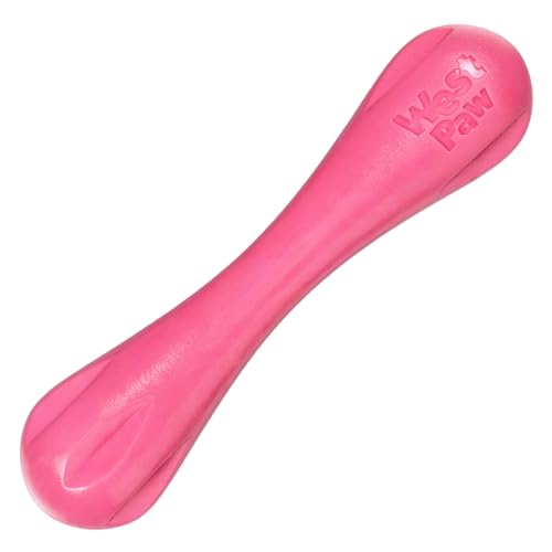 Zogoflex Hurley Dog Bone Chew Toy (Large / Geranium)