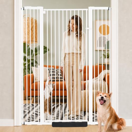 Extra Tall Cat Gate (White / 55"*48")