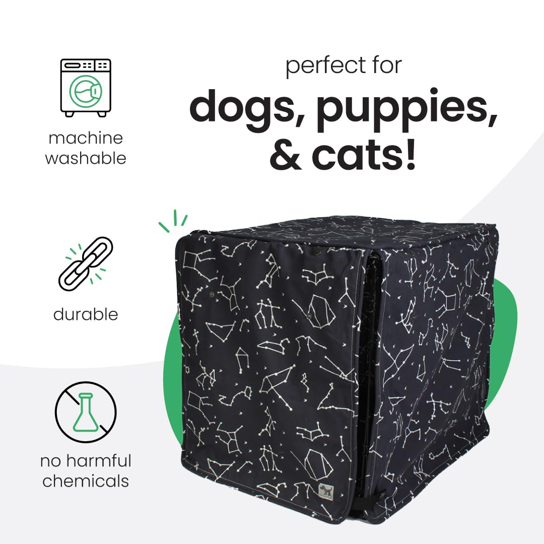 Deep Blue Dog Crate Cover (Rocketman / 42.0"L x 28.0"W x 31.0"H)