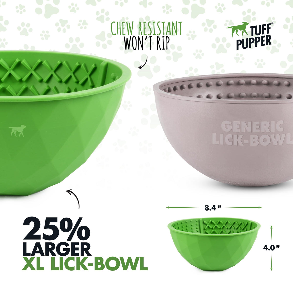 XL Dog Lick Bowl (Extra Large)