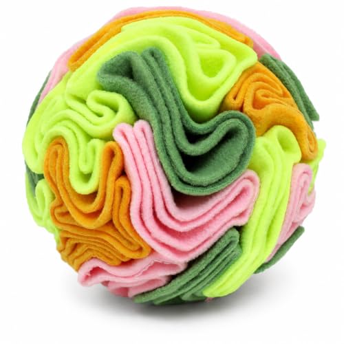 Vibrant Snuffle Ball for Dogs (Multi-colored / Small)
