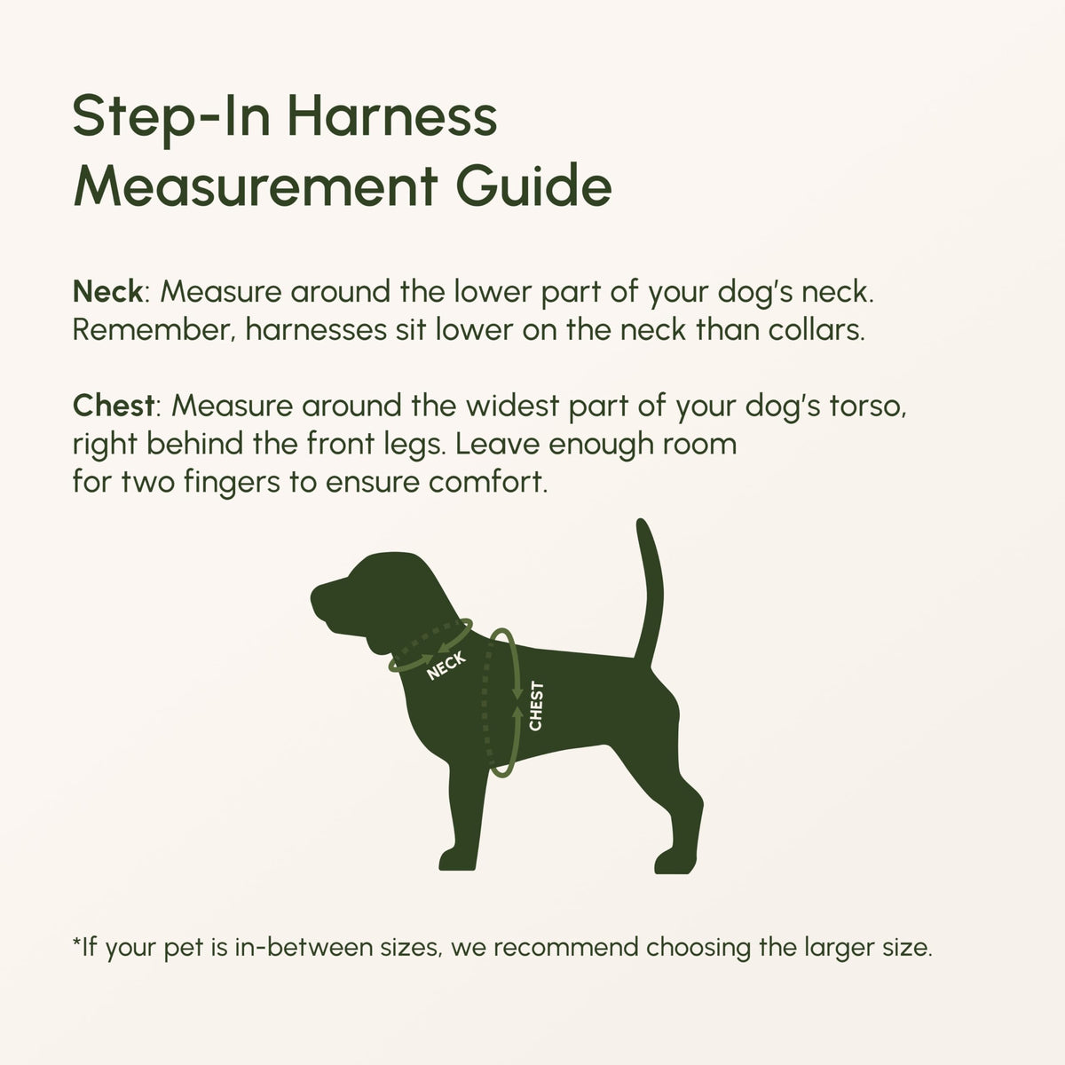 Step in Dog Harness for Large Dogs (Small / Tangerine)