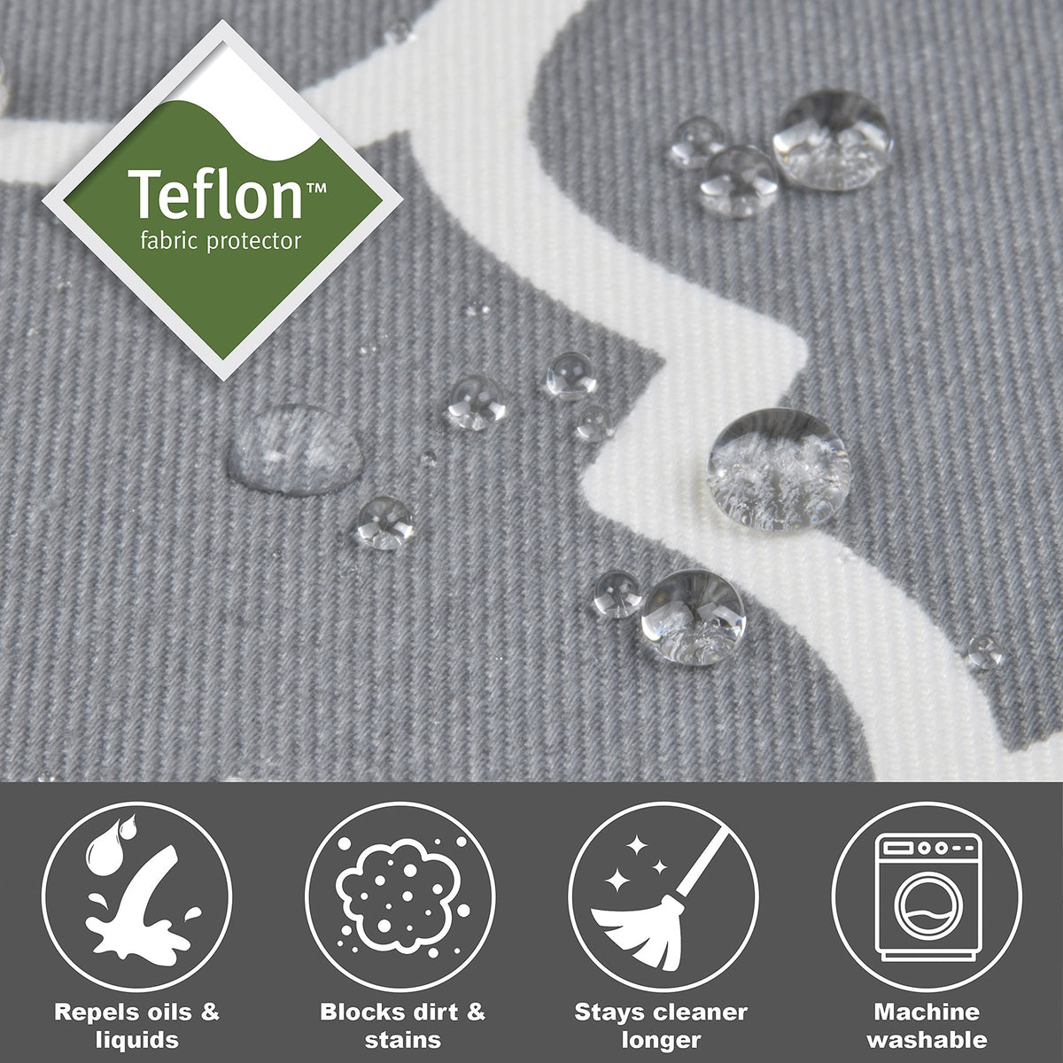 MidWest Homes for Pets Large Dog Crate Cover Featuring Teflon Fabric Protector (Designer Gray / 42 Inch)