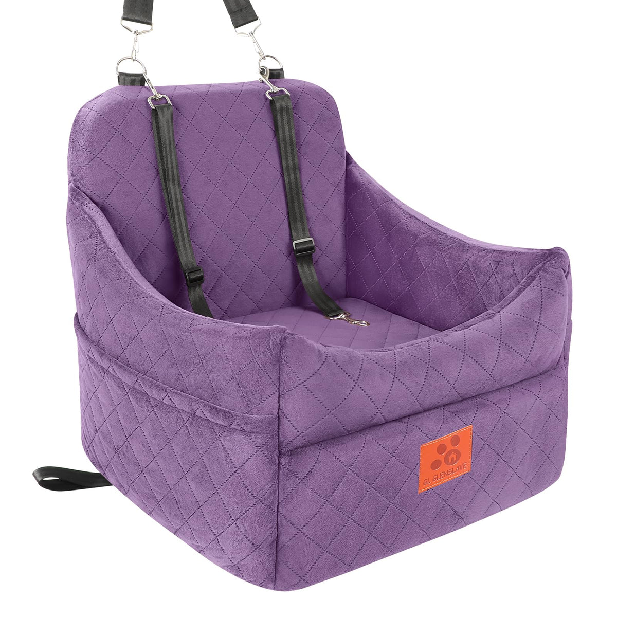 Dog Car Seat for Small (Purple)